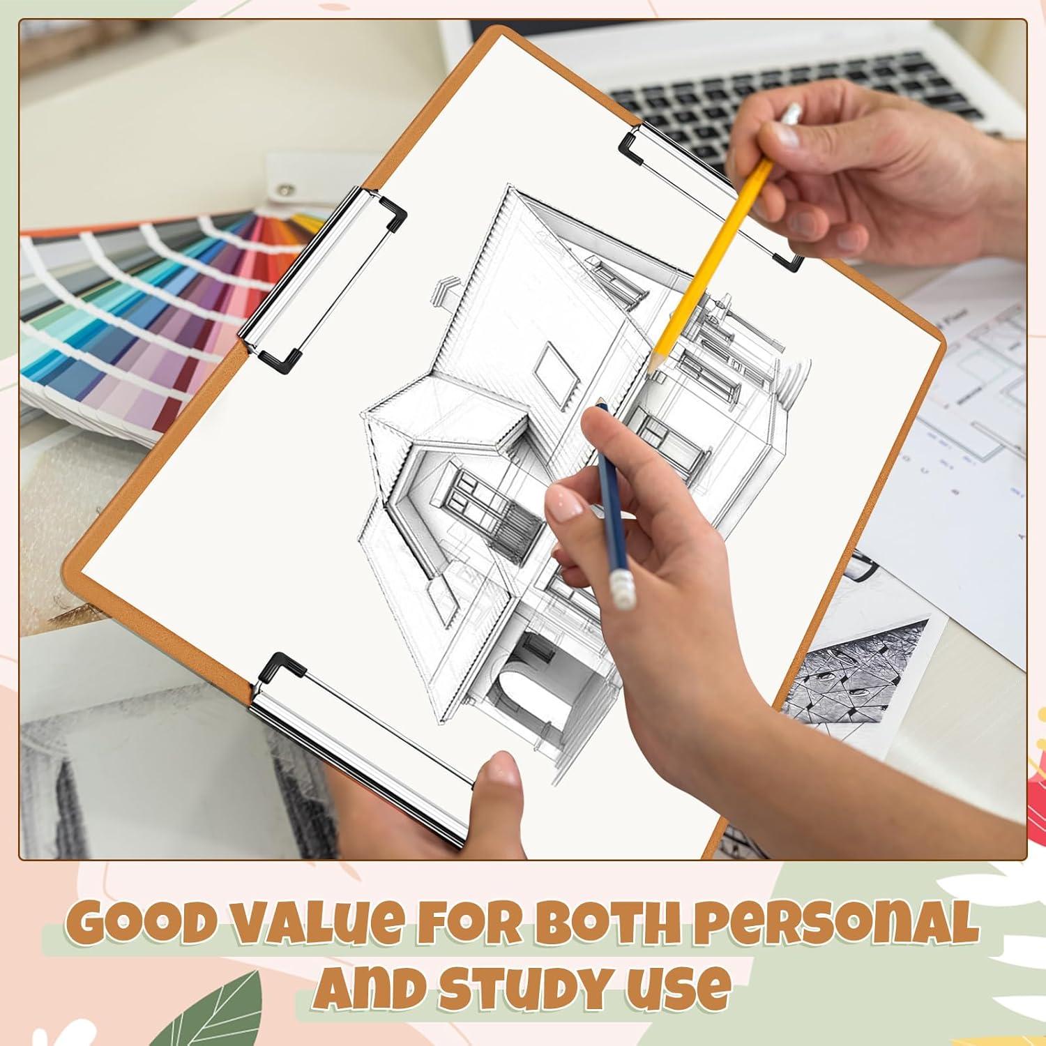 Clipboard Horizontal Tenceur 11x17 Pulgadas 2 Pcs Resistente