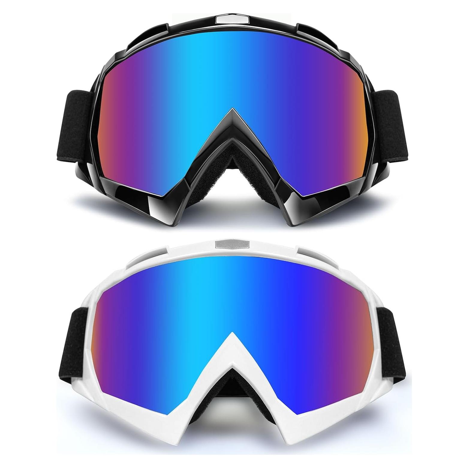 Gafas de motocross YOHOG UV400 Antivaho y a prueba de viento