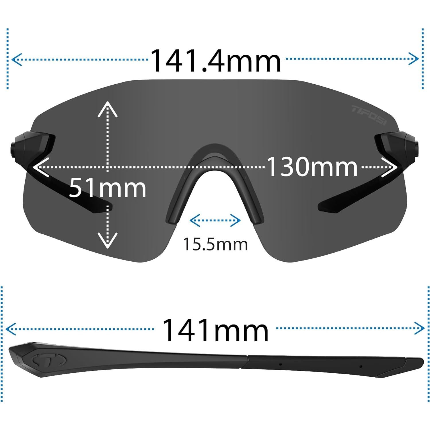 Gafas de sol Tifosi Vogel SL unisex - Lentes ahumadas y ligeras