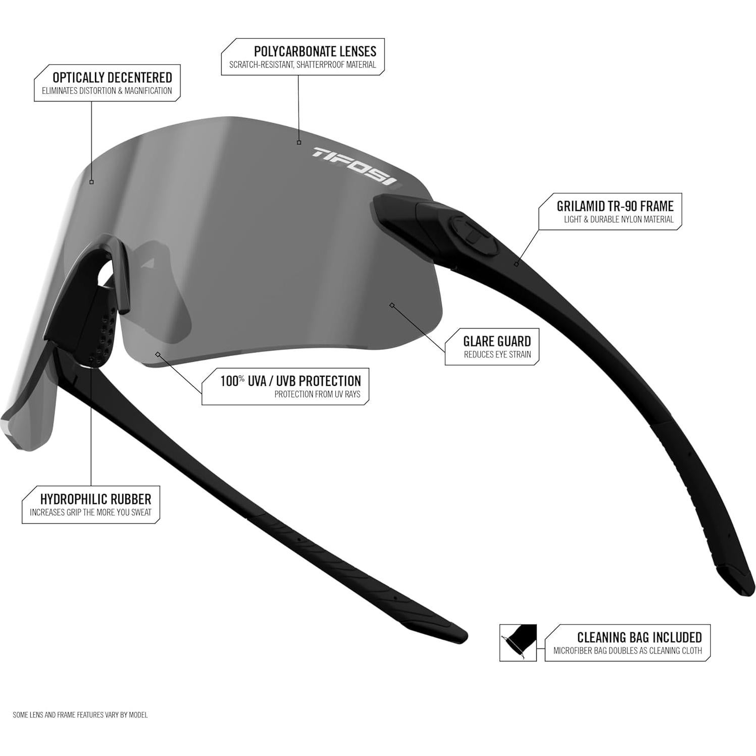 Gafas de sol Tifosi Vogel SL unisex - Lentes irrompibles