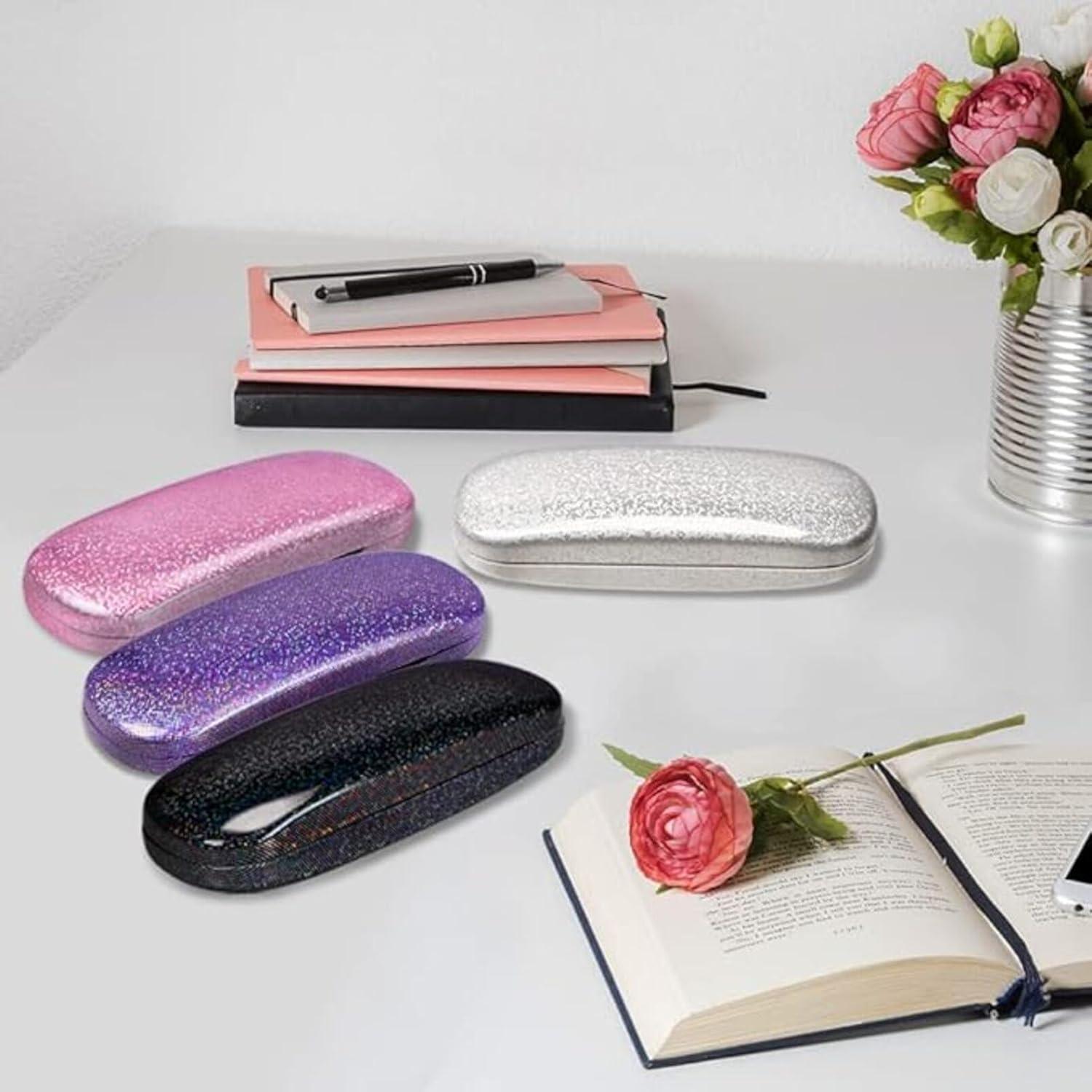 Estuche Duro para Gafas ZONLY 4 Piezas Unisex Protector