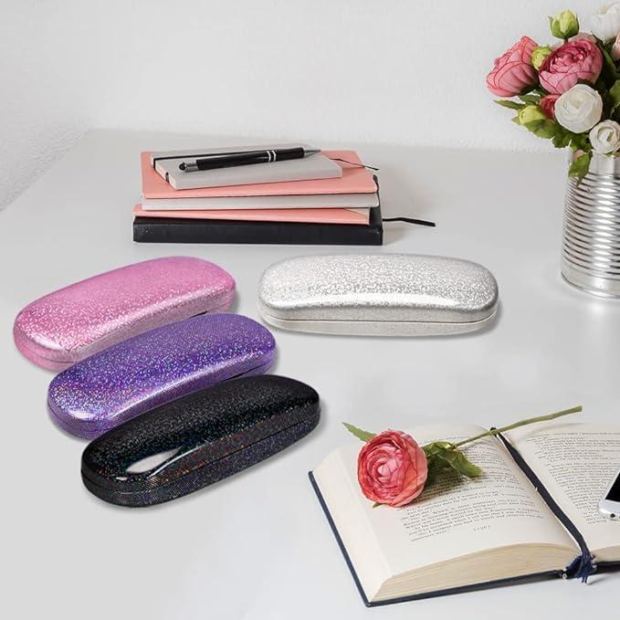 Estuche Duro para Gafas ZONLY 4 Piezas Unisex 16x6x4 cm