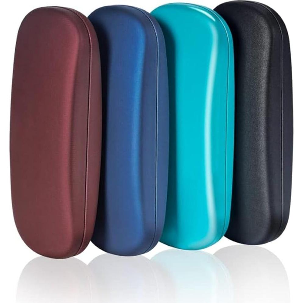 Estuche Duro para Gafas ZONLY 4 Piezas Unisex 16.5cm