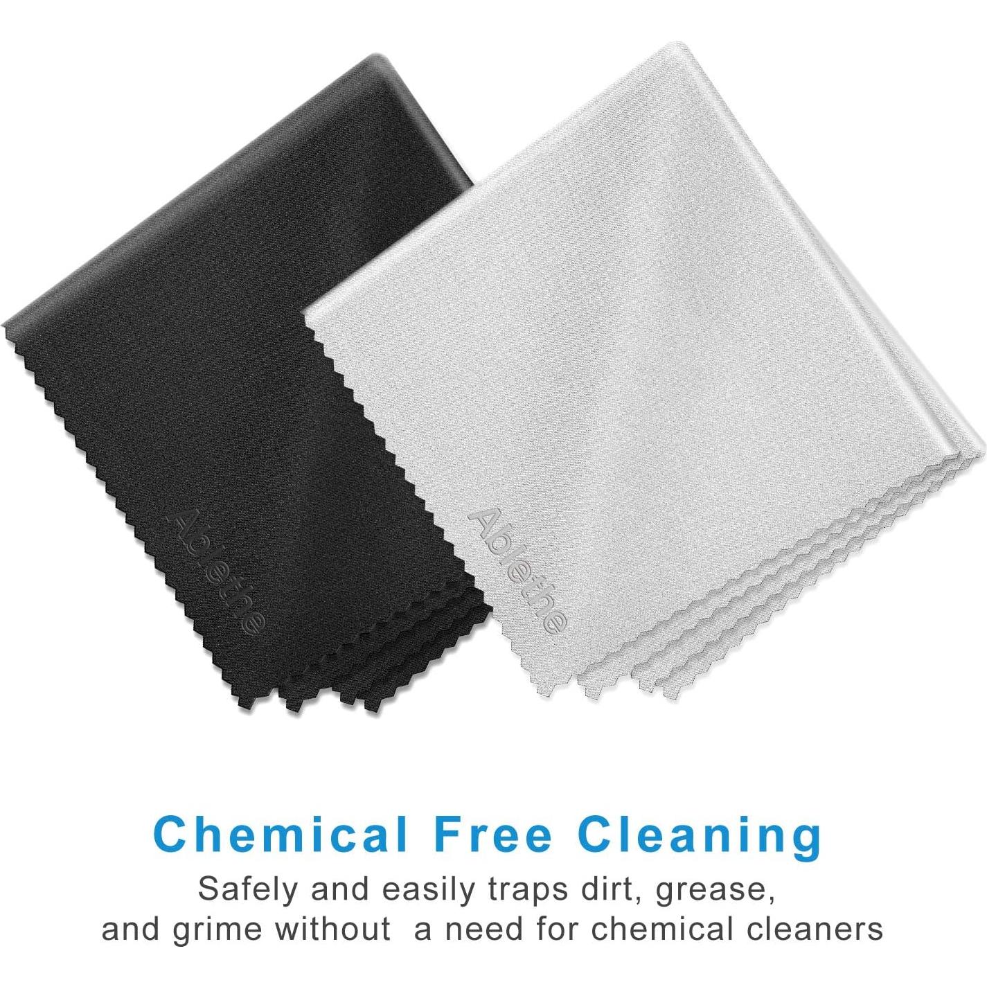 Paquete de 10 Paños de Microfibra Grandes Ablethe 30x35 cm