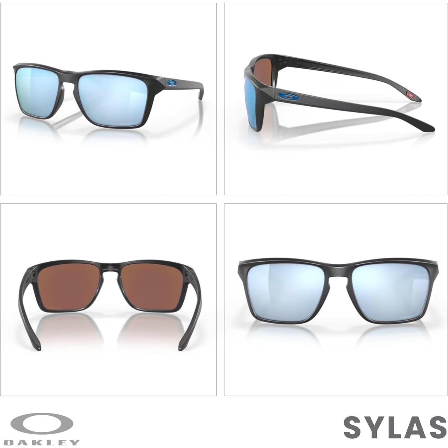Gafas de sol Oakley Sylas OO9448 para hombres + correa + kit
