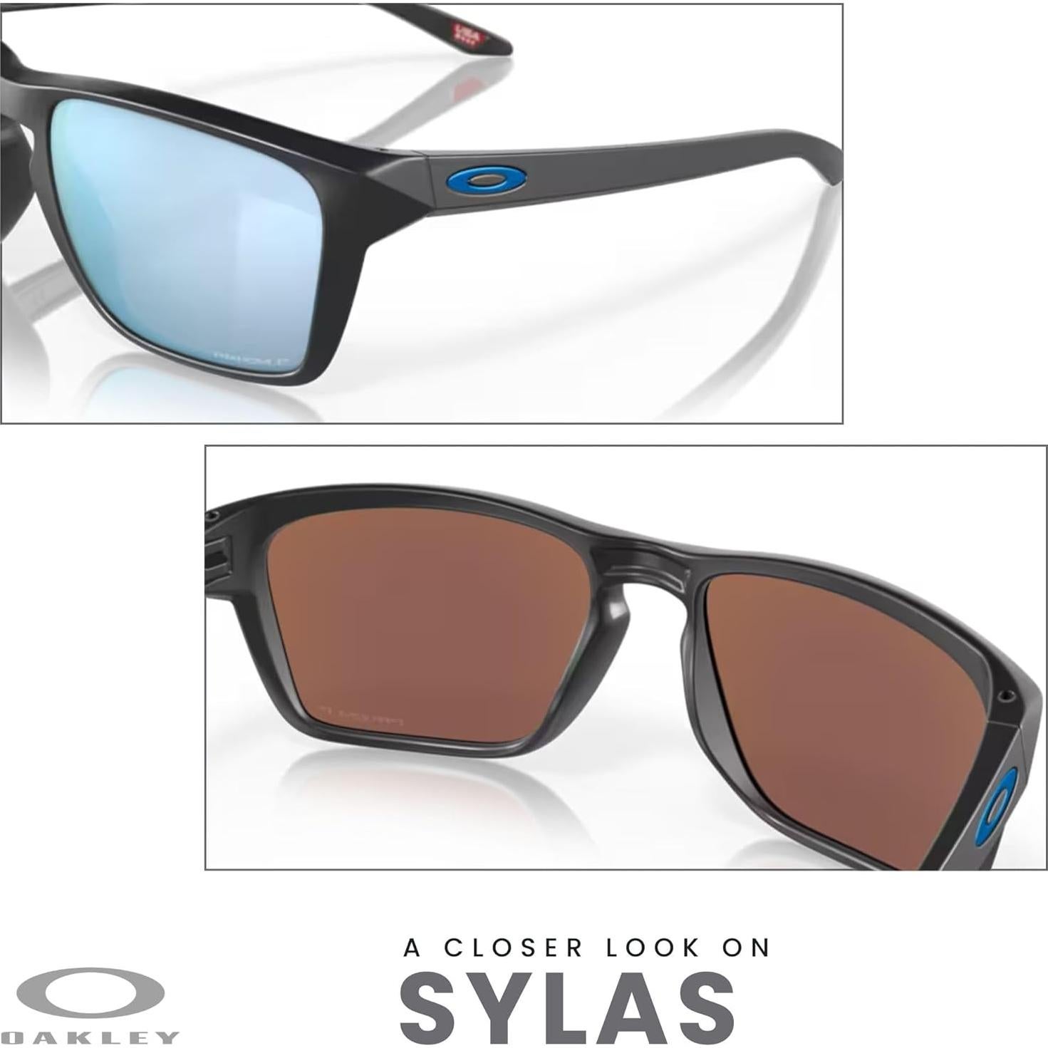 Gafas de sol Oakley Sylas OO9448 para hombres + correa + kit
