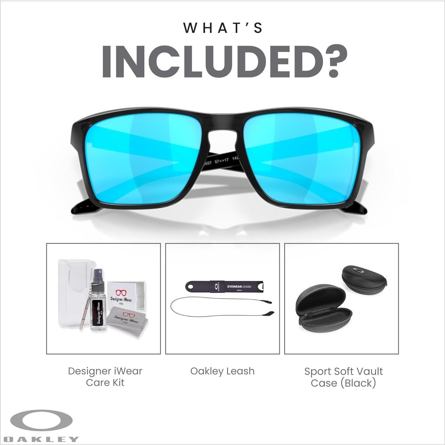 Gafas de sol Oakley Sylas OO9448 para hombres + correa + kit