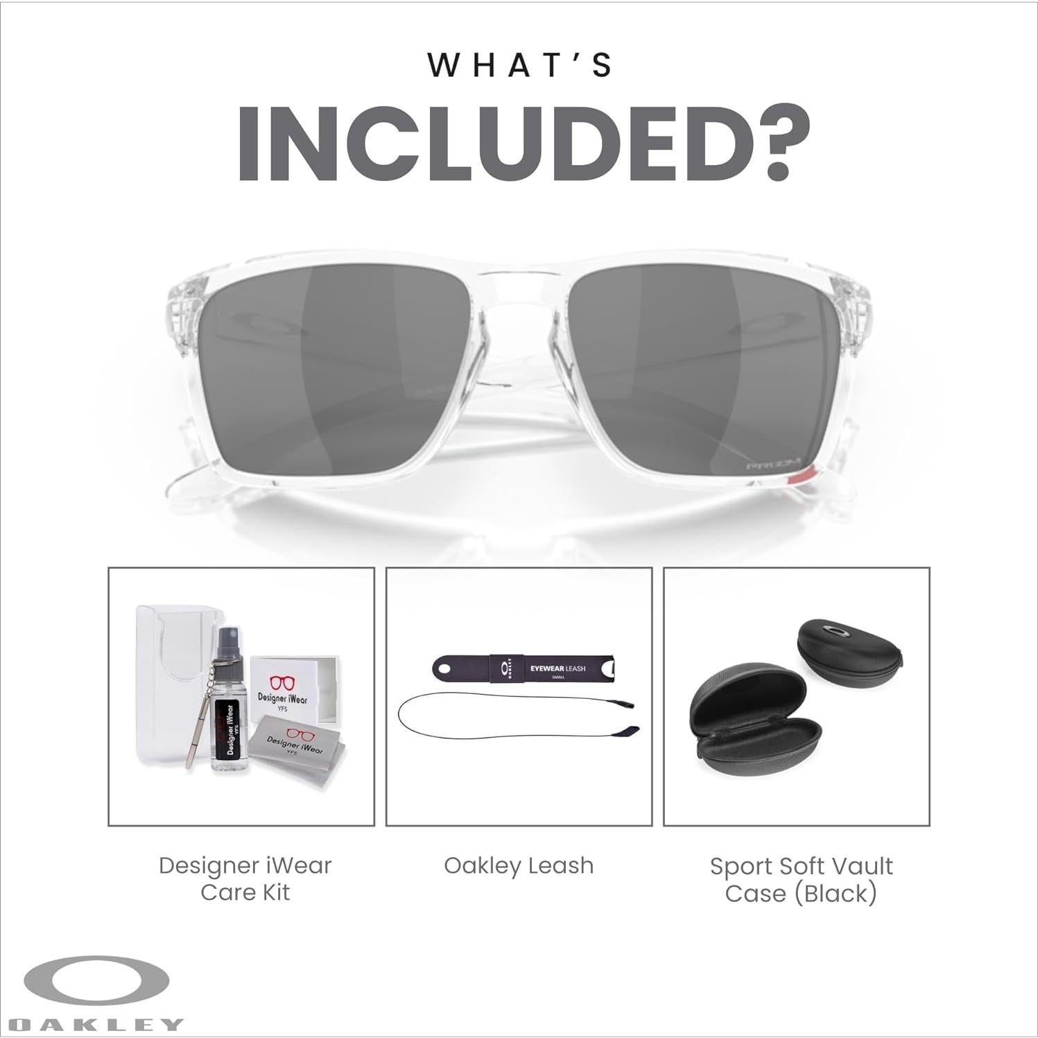 Gafas de sol Oakley Sylas OO9448 para hombres + correa + kit