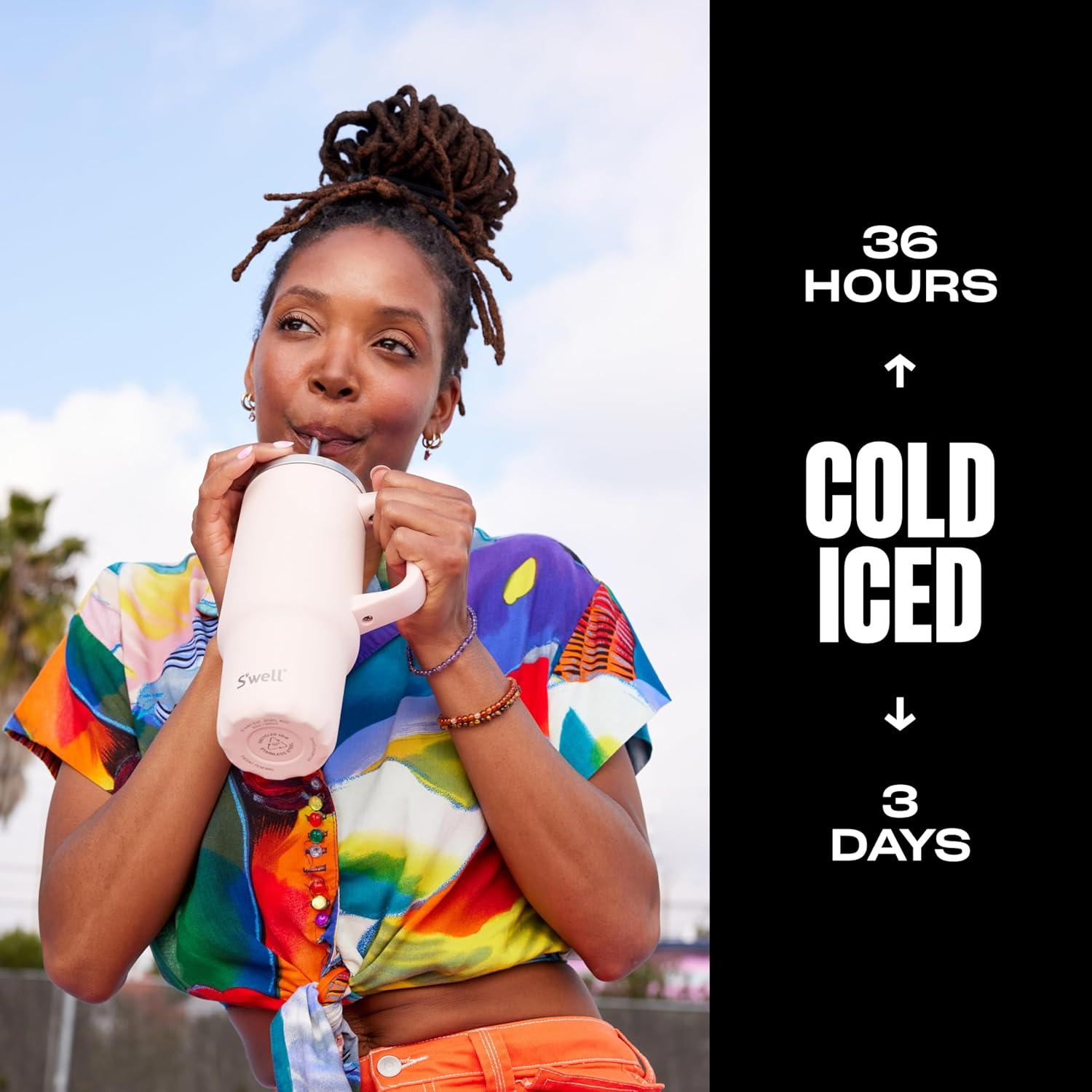 Vaso XL S'well Acero Inoxidable Reciclado 0.88L Sal Himalaya