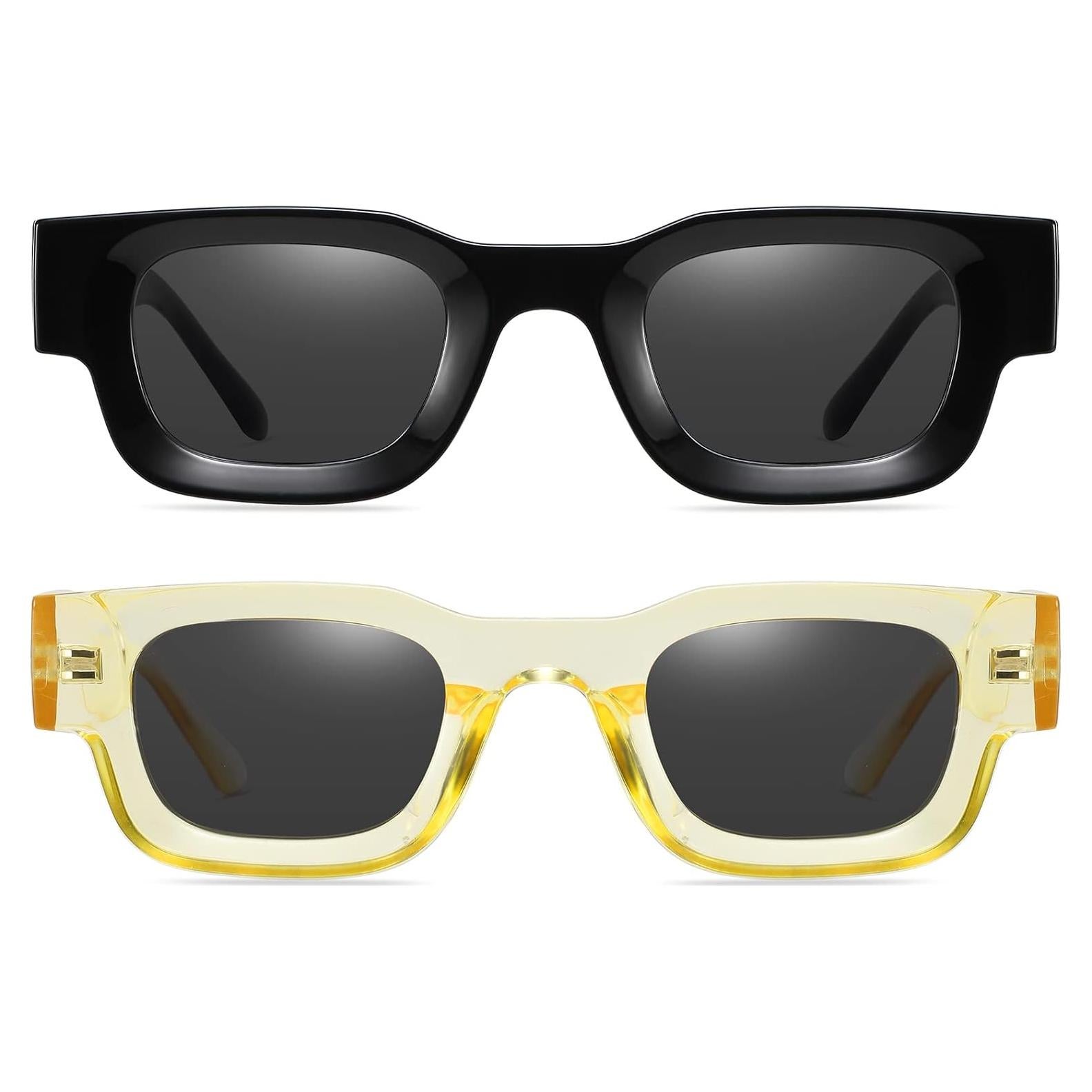 AIEYEZO Gafas de Sol Rectangulares Polarizadas UV400