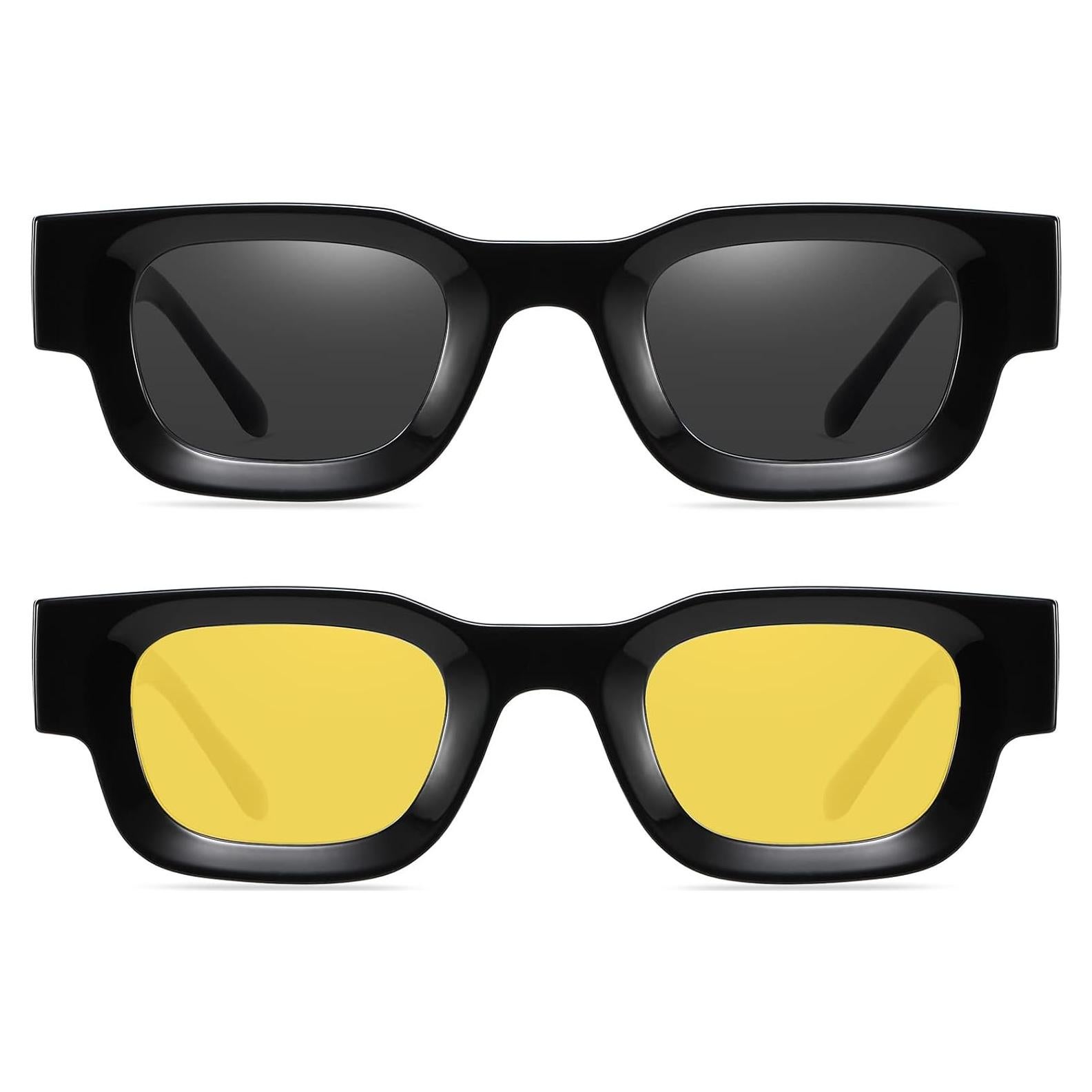 Gafas de Sol Polarizadas AIEYEZO Rectangulares Unisex