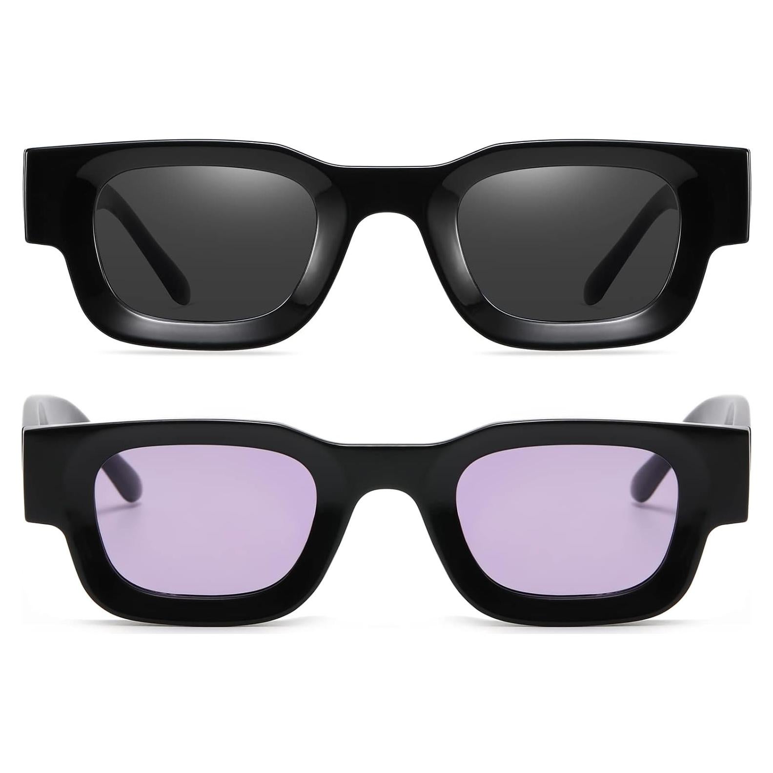 AIEYEZO Gafas de Sol Rectangulares Polarizadas UV400