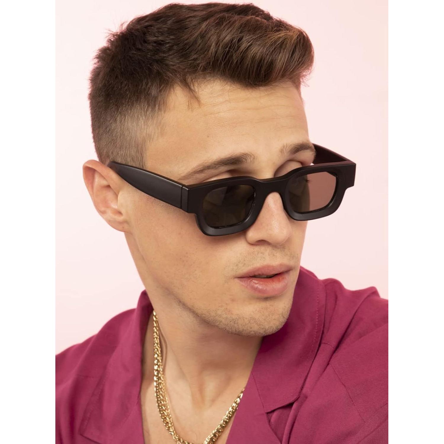 AIEYEZO Gafas de Sol Rectangulares Polarizadas UV400