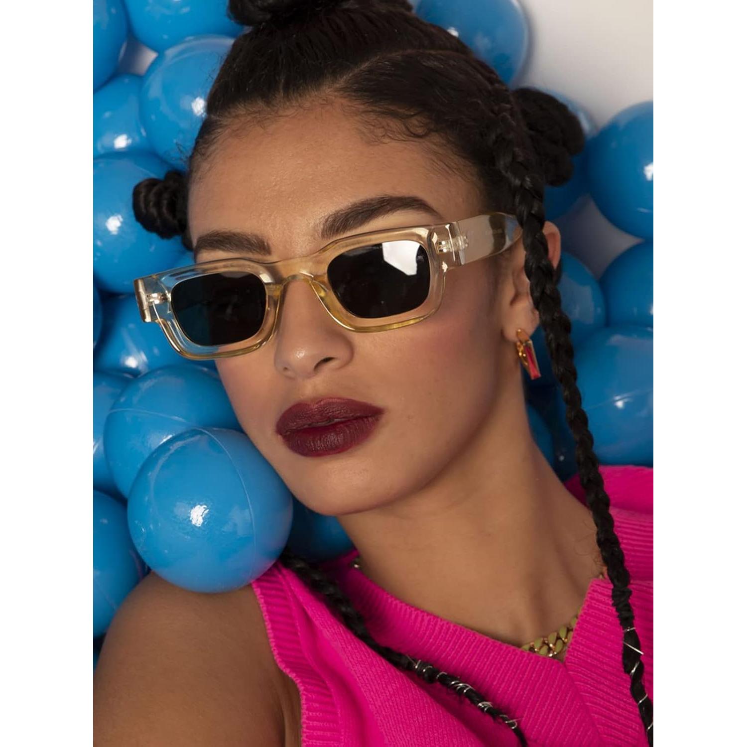 AIEYEZO Gafas de Sol Rectangulares Polarizadas UV400