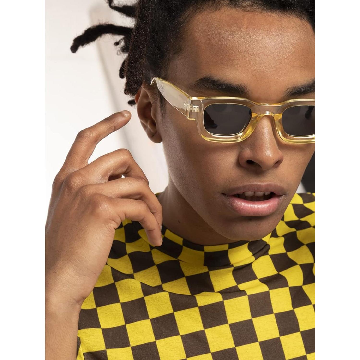 AIEYEZO Gafas de Sol Rectangulares Polarizadas UV400