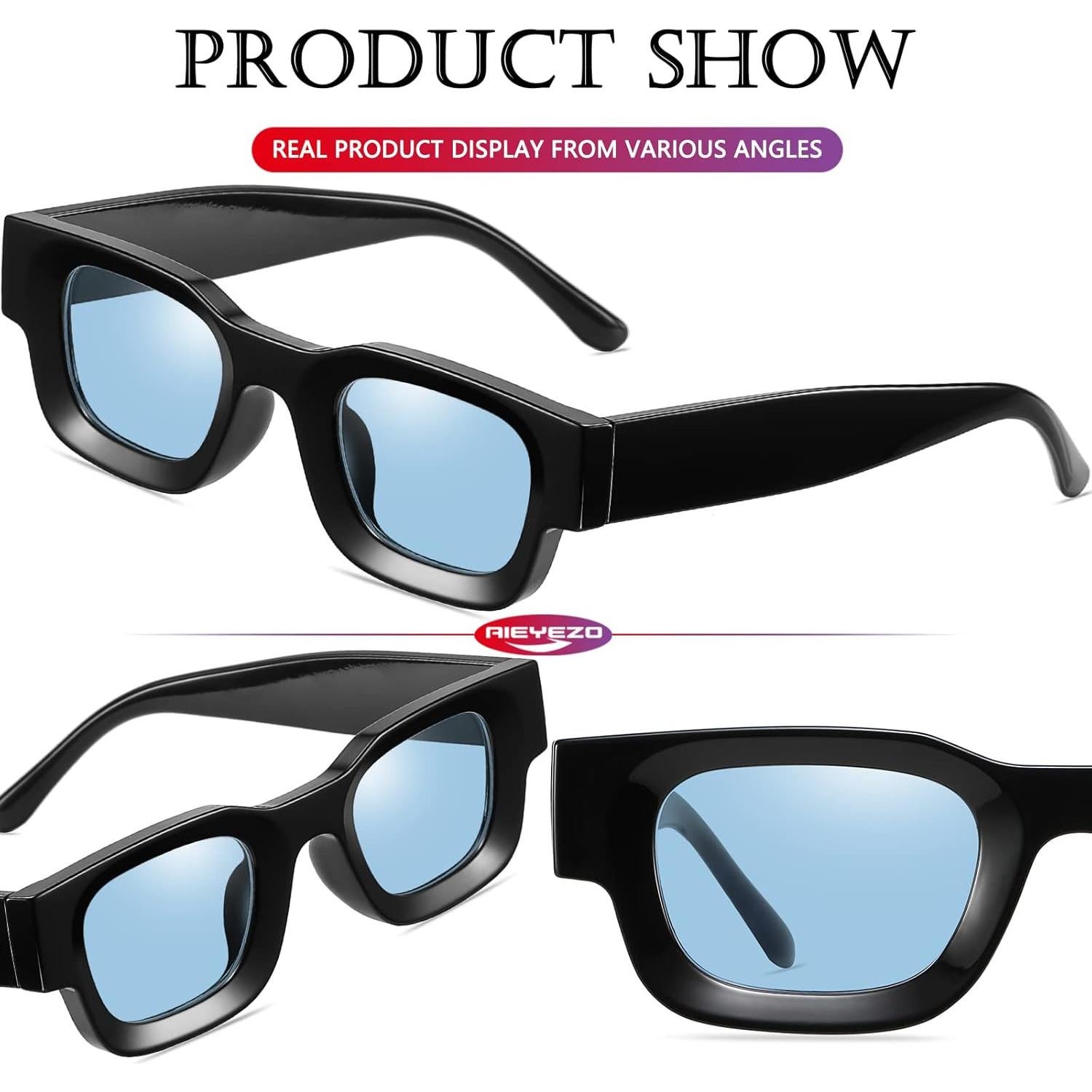 Gafas de Sol Polarizadas AIEYEZO Rectangulares Unisex