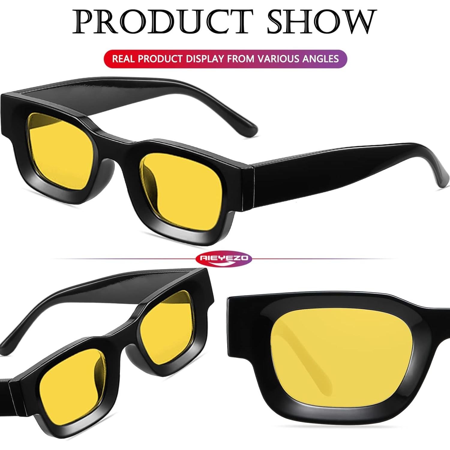 Gafas de Sol Polarizadas AIEYEZO Rectangulares UV400