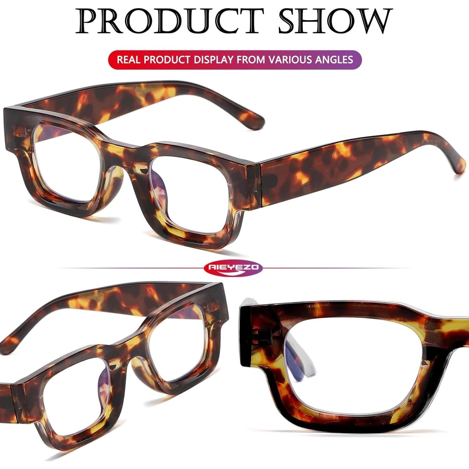 Gafas de Sol Polarizadas AIEYEZO Rectangulares 44mm UV400