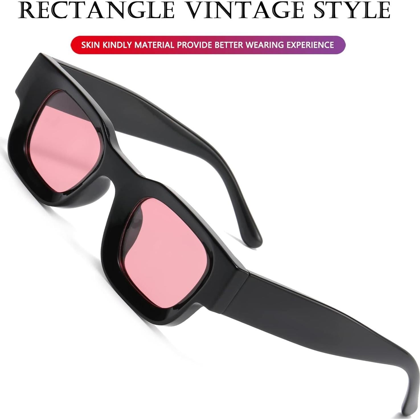 Gafas de Sol Polarizadas AIEYEZO Rectangulares Unisex 44mm