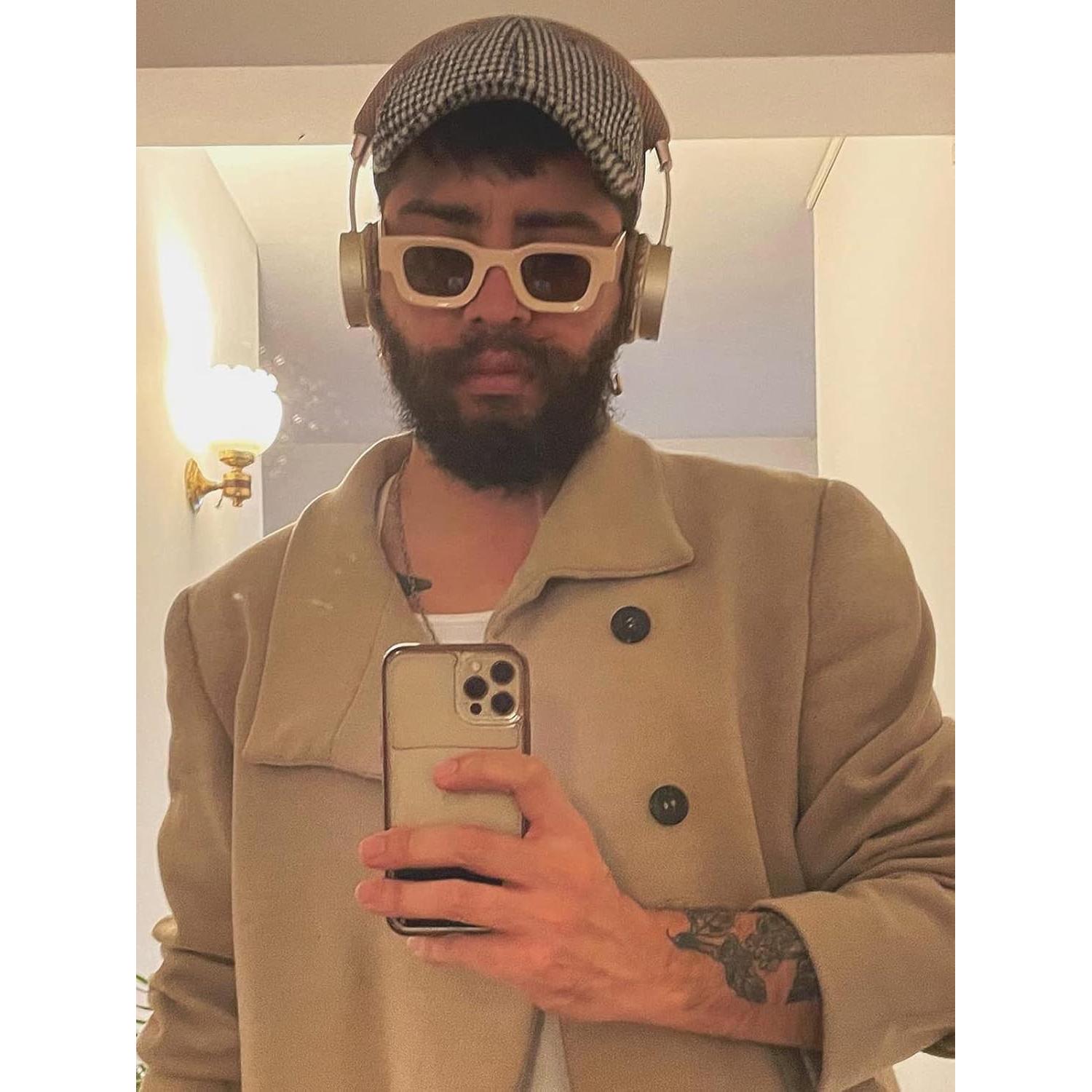 Gafas de sol polarizadas AIEYEZO retro unisex 44mm UV400