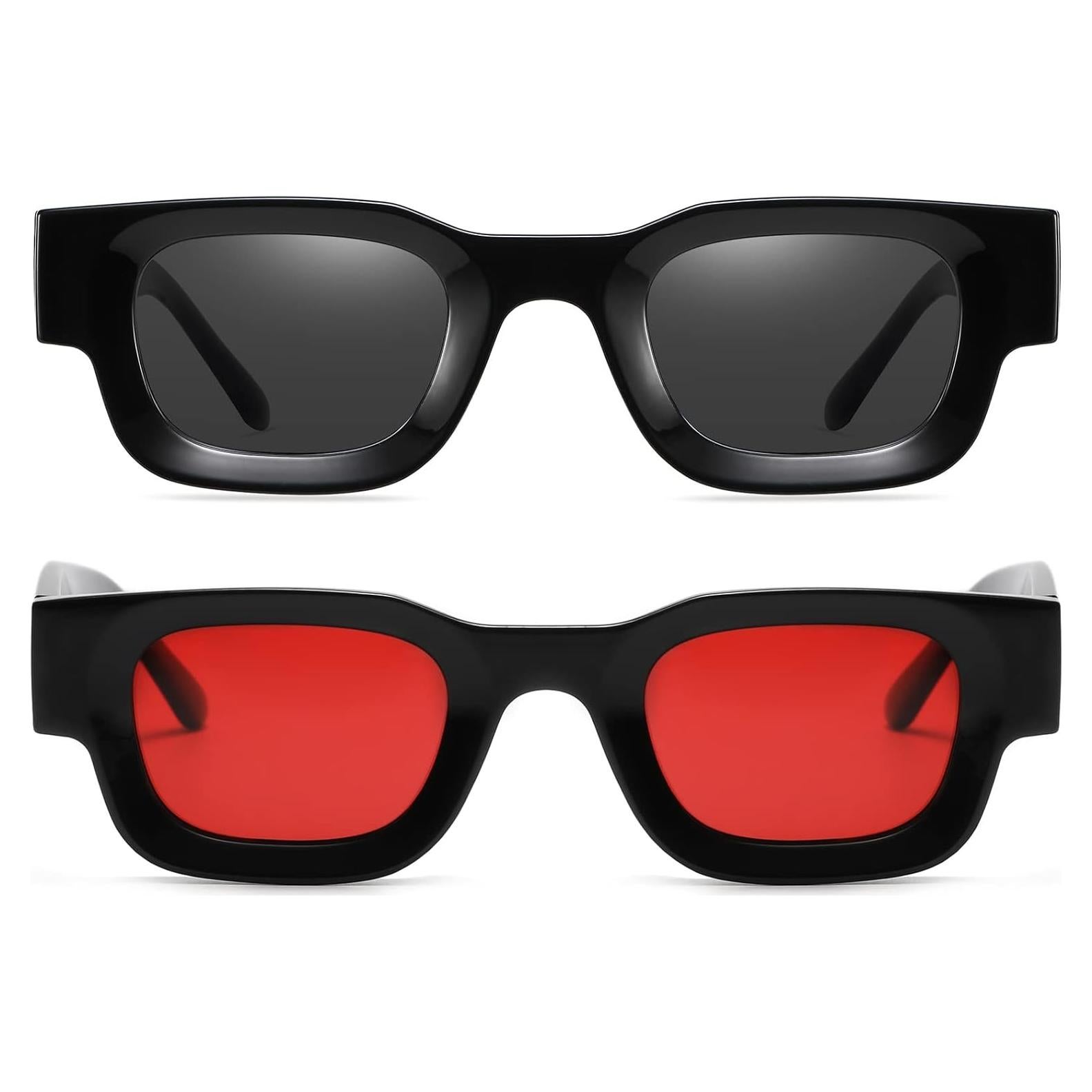 AIEYEZO Gafas de Sol Rectangulares Polarizadas UV400