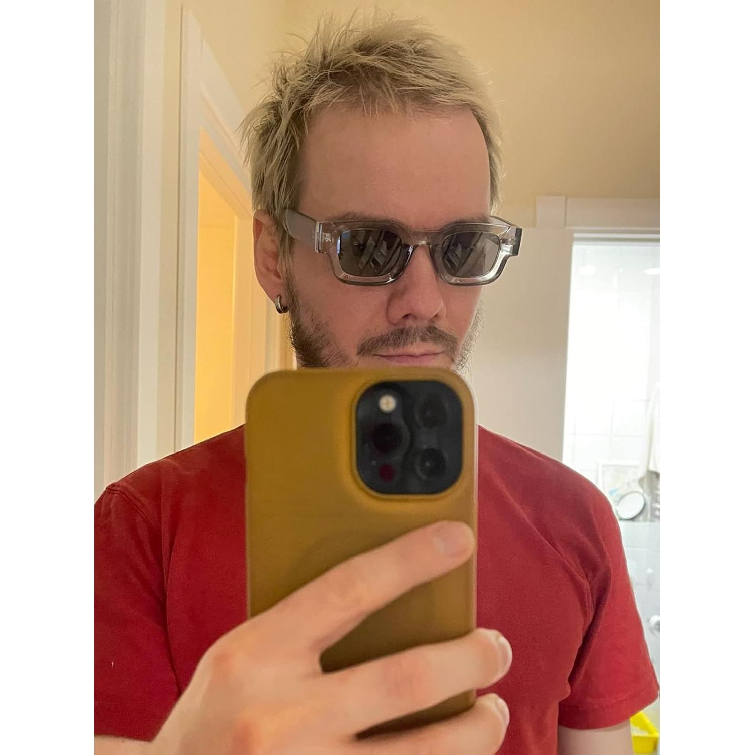 AIEYEZO Gafas de Sol Rectangulares Polarizadas Unisex