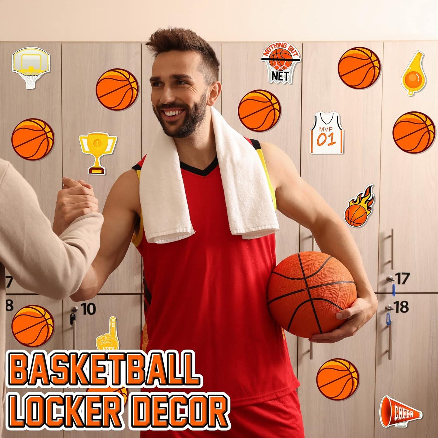 Imanes Decorativos de Baloncesto Sumind - 16 Piezas