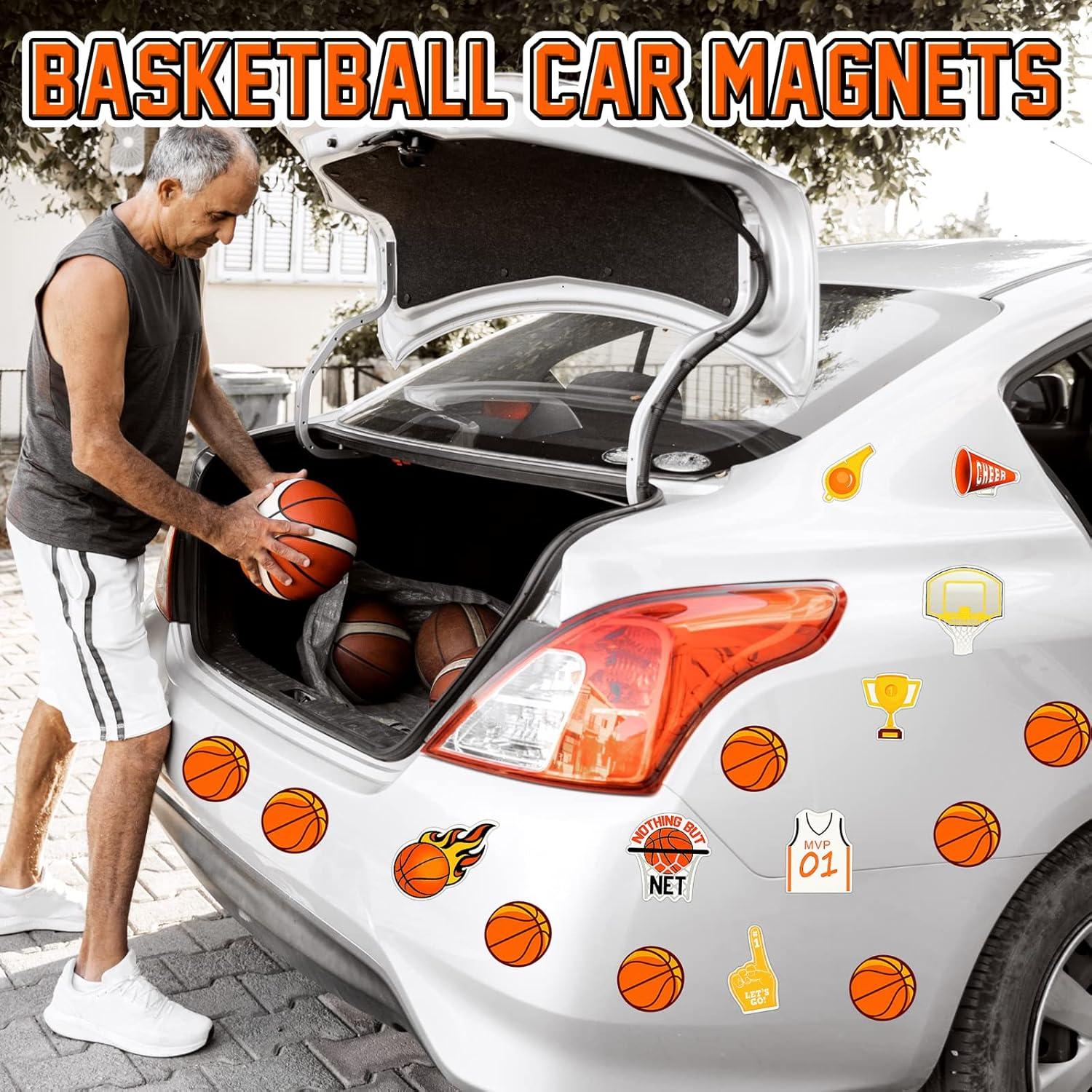 Imanes Decorativos de Baloncesto Sumind - 16 Piezas