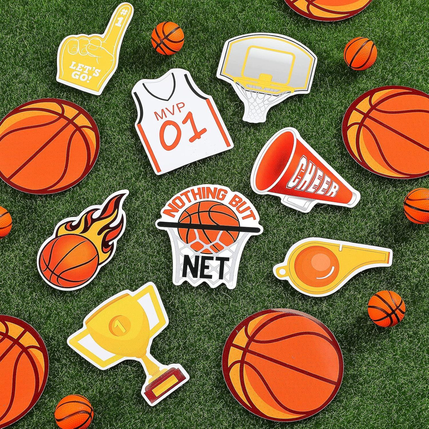 Imanes Decorativos de Baloncesto Sumind - 16 Piezas