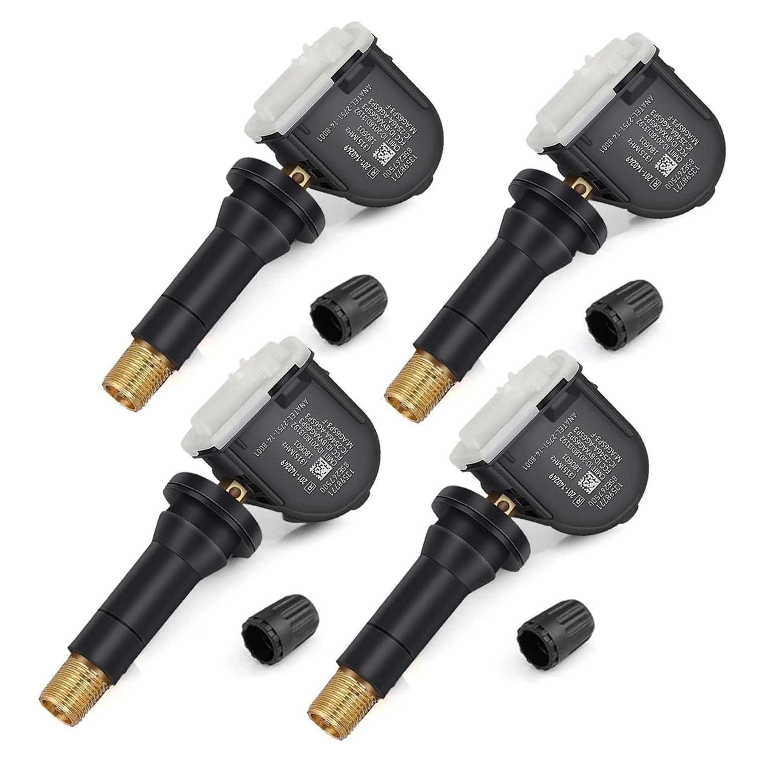 Paquete de 4 Sensores TPMS Yikesai para GM 315MHz