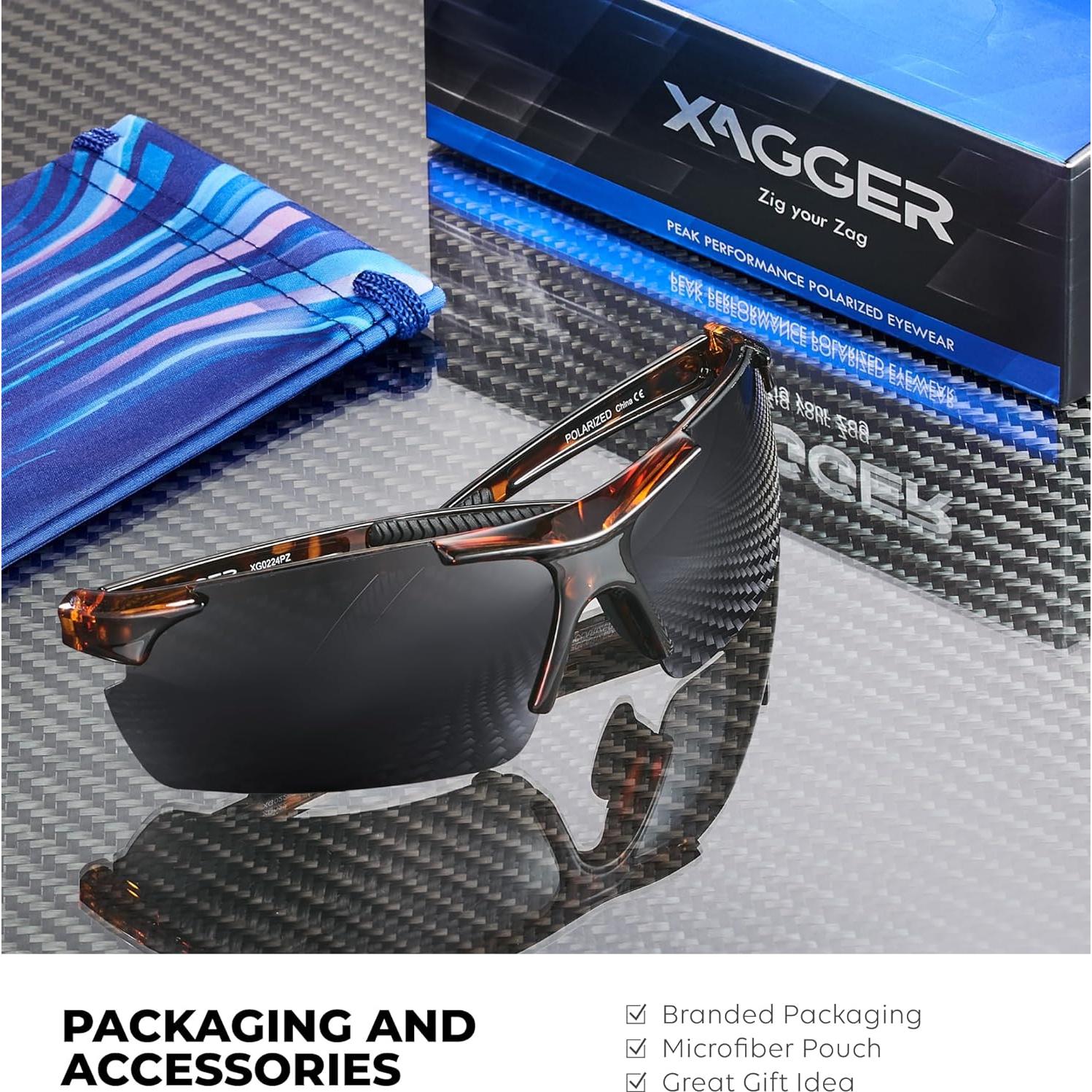 Gafas de sol polarizadas Xagger UV400 para deportes