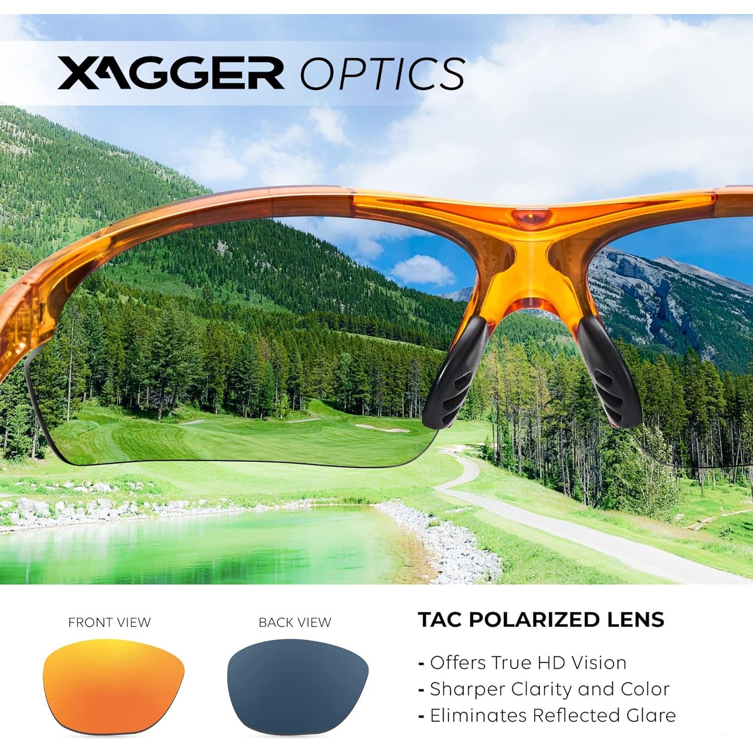 Gafas de sol polarizadas Xagger UV400 para deportes unisex