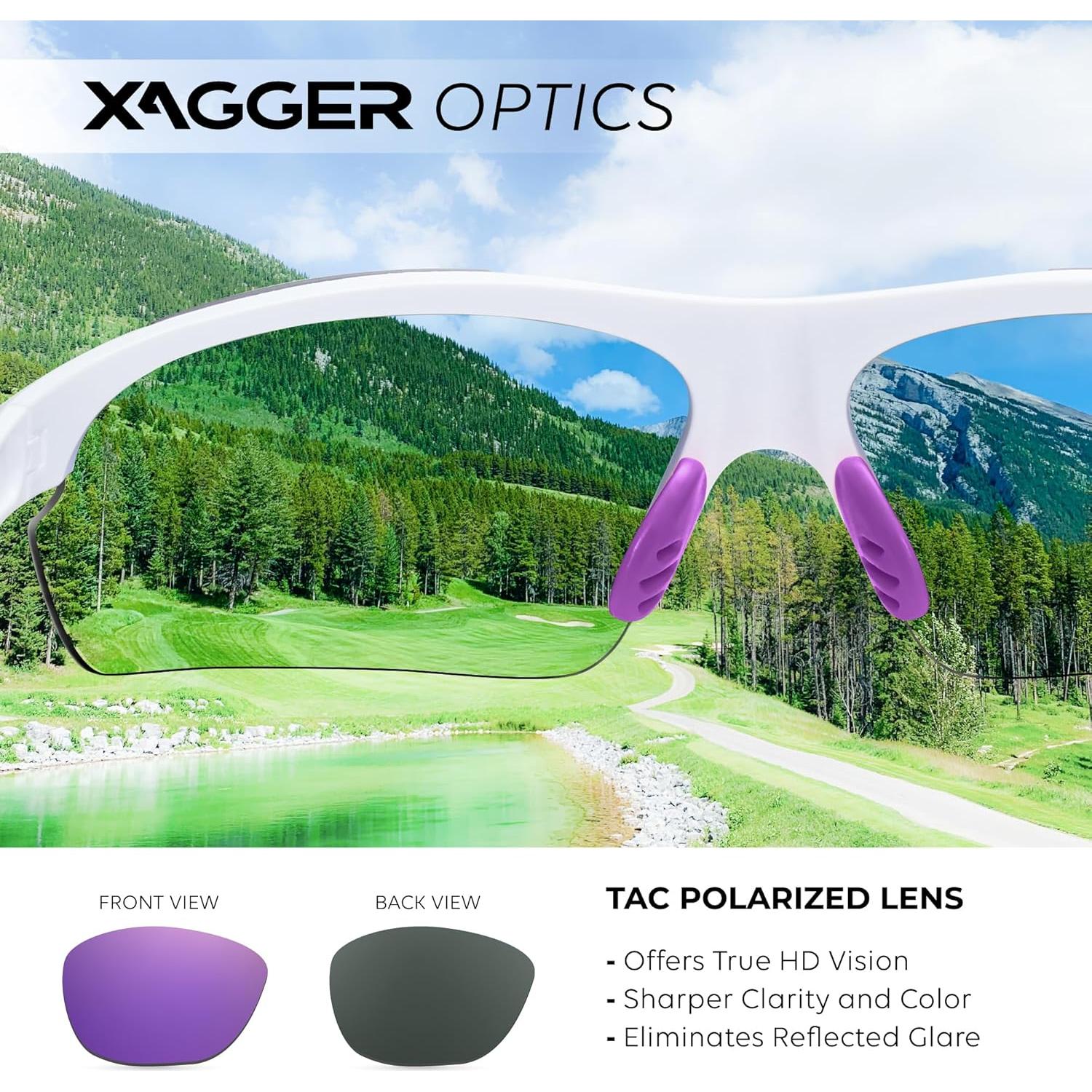 Gafas de sol polarizadas Xagger UV400 para deportes unisex
