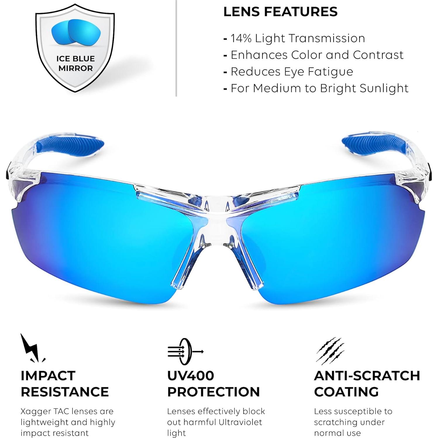 Gafas de sol polarizadas Xagger UV400 para deportes