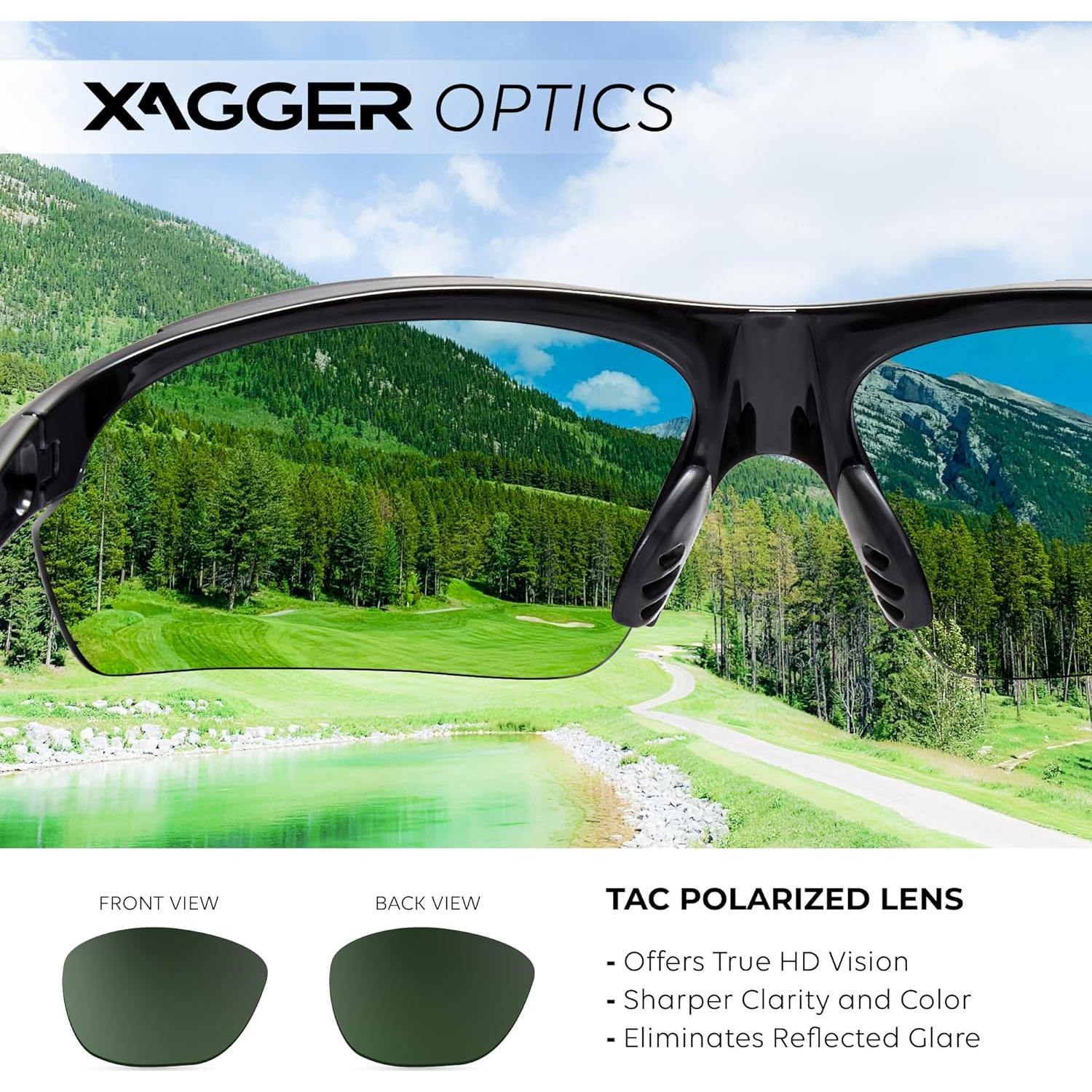Gafas de sol polarizadas Xagger UV400 para deportes unisex