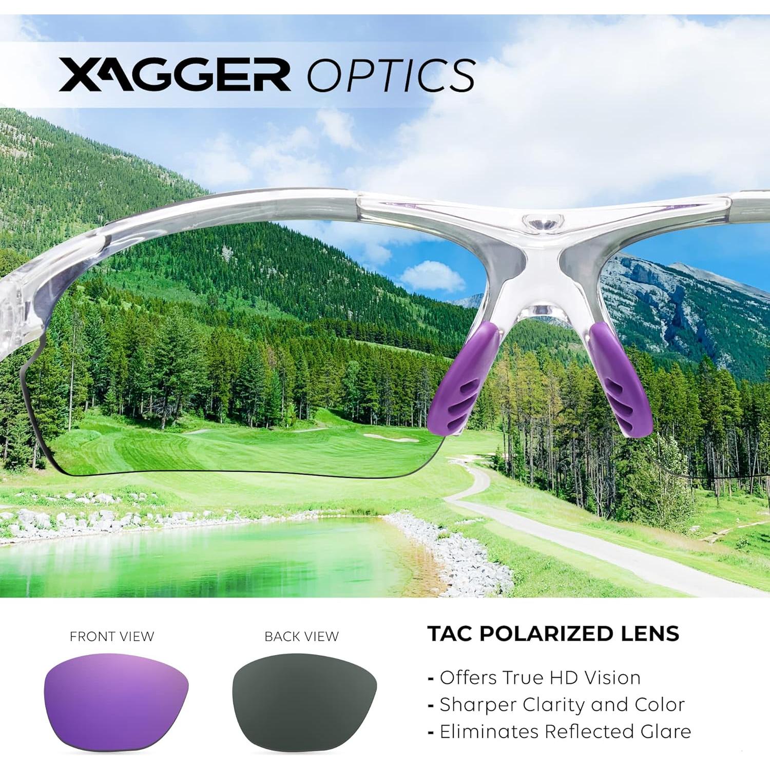 Gafas de sol polarizadas Xagger UV400 para deportes unisex