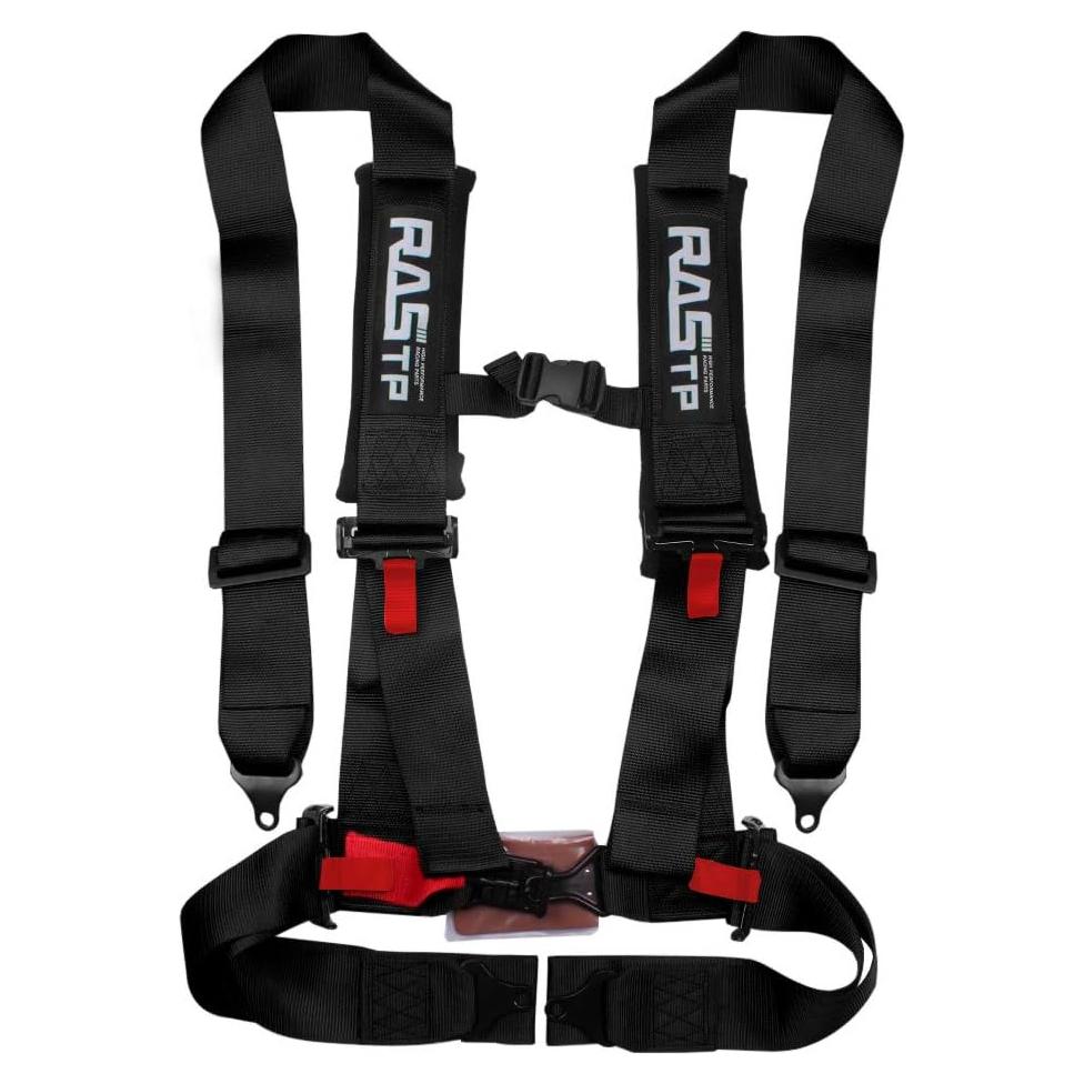 Arnés de Seguridad RASTP 4 Puntos Nylon 7.62 cm Negro
