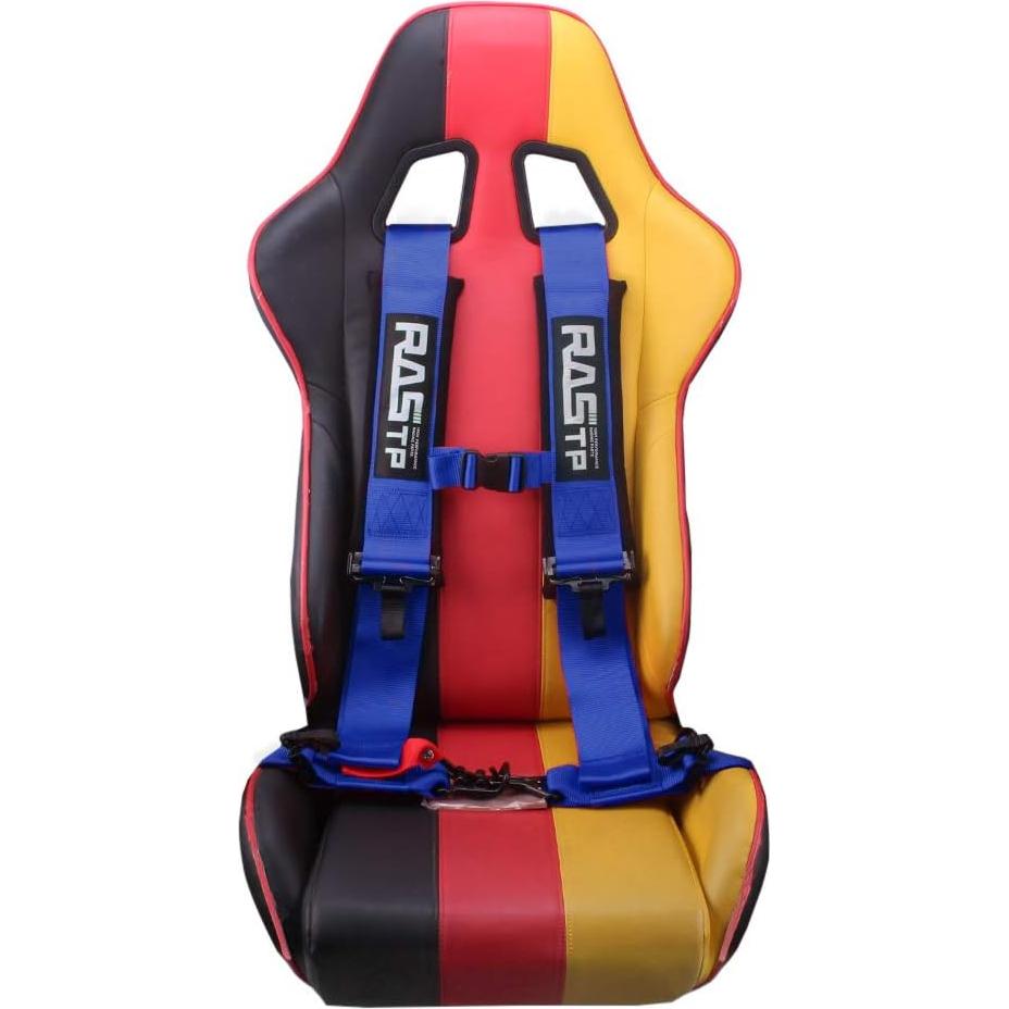 Arnés de Seguridad RASTP 4 Puntos Nylon 7.62 cm Negro