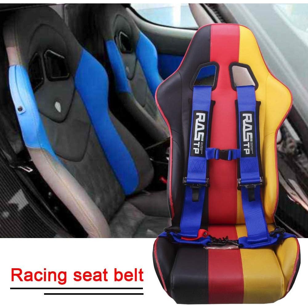 Arnés de Seguridad RASTP 4 Puntos Nylon 7.62 cm Negro