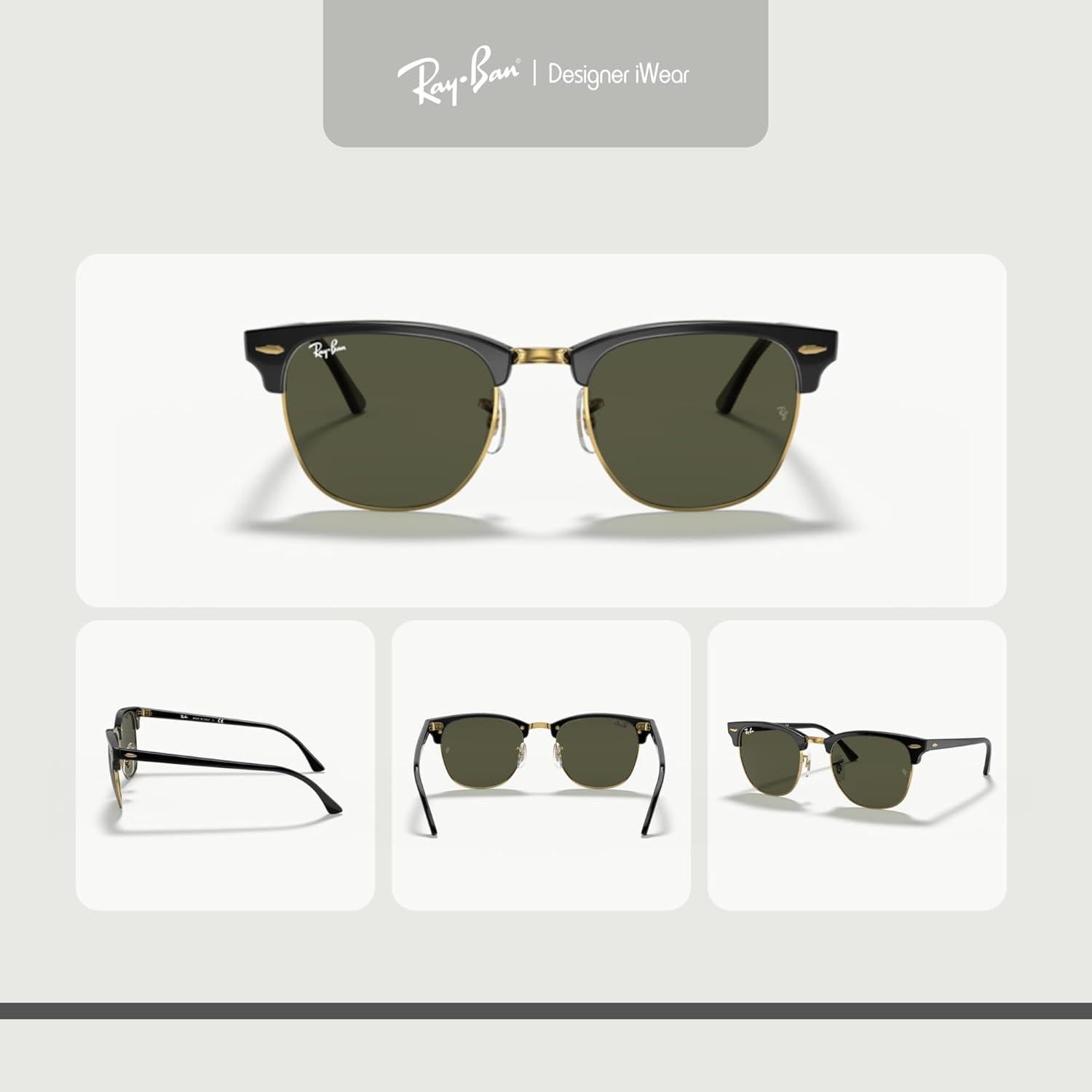 Gafas de sol Ray-Ban RB3016 CLUBMASTER - Set de regalo lujo