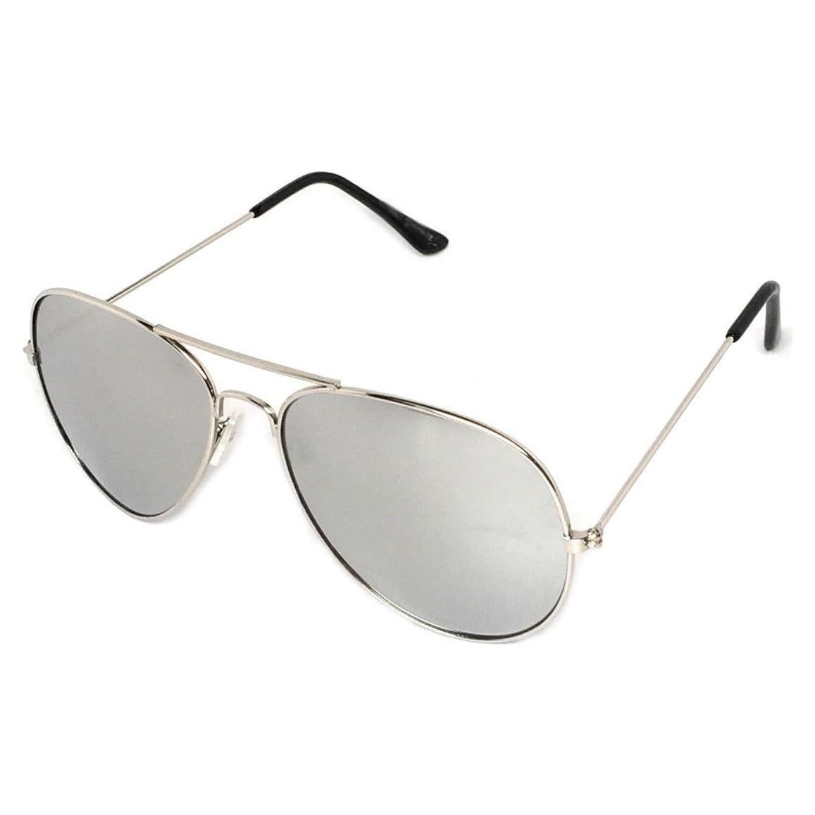 Gafas de Aviador SHAMZBEST Lentes Transparentes UV 100%