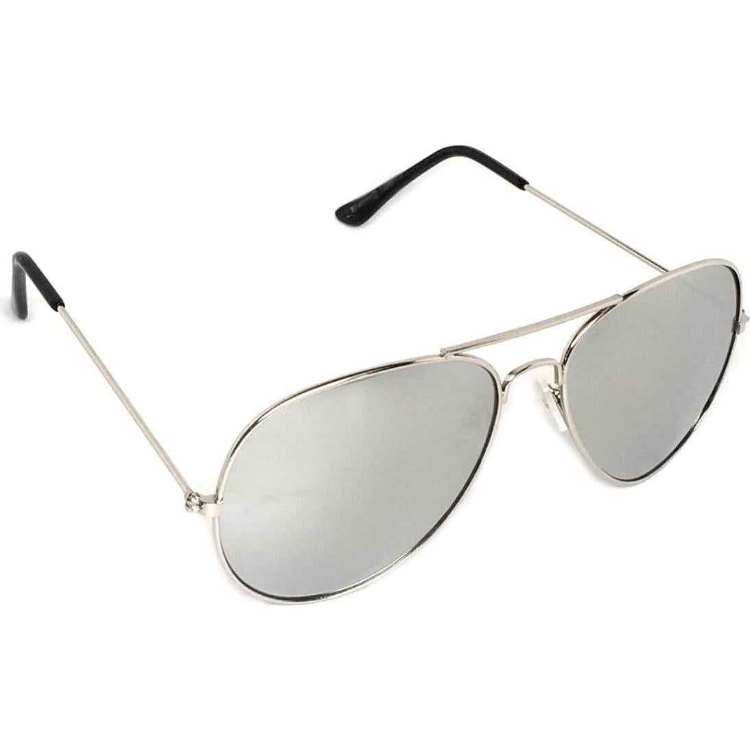 Gafas de Aviador SHAMZBEST Lentes Transparentes UV 100%