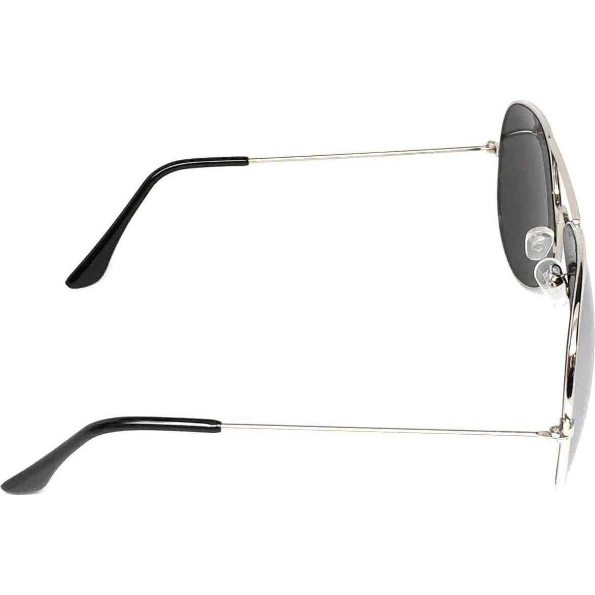 Gafas de Aviador SHAMZBEST Lentes Transparentes UV 100%