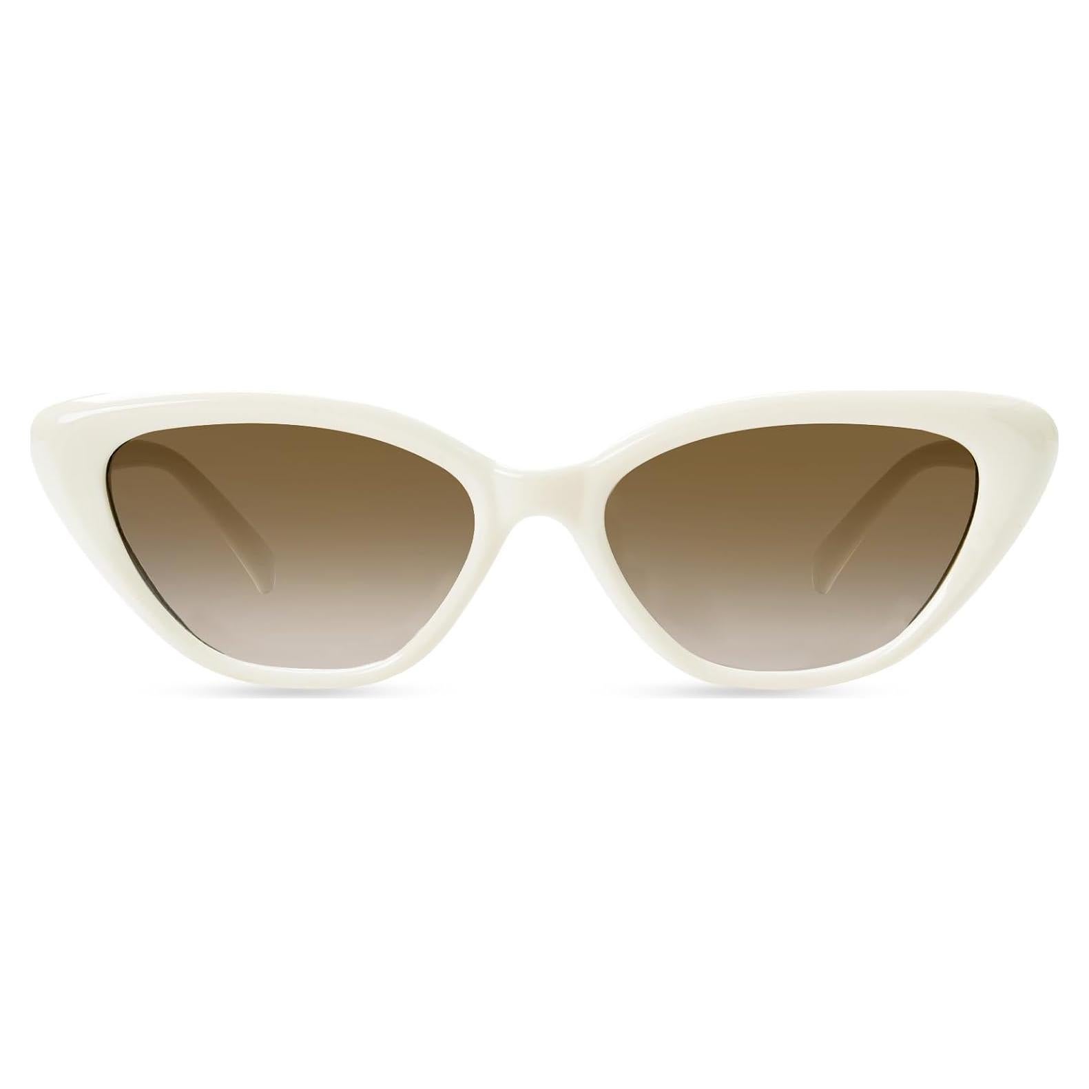 Gafas de sol Cat Eye OPTOFENDY para mujeres, protección UV 99%