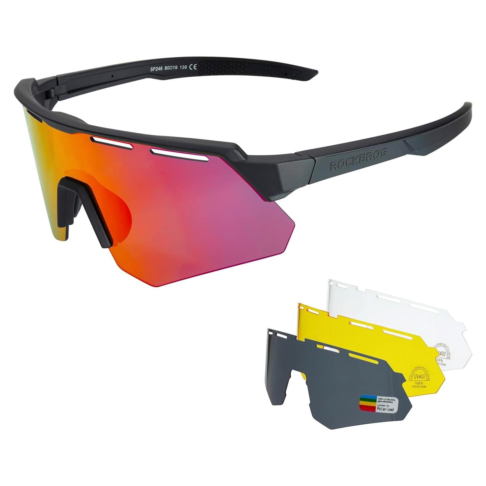 Gafas de Sol ROCKBROS Deportivas UV400 Intercambiables