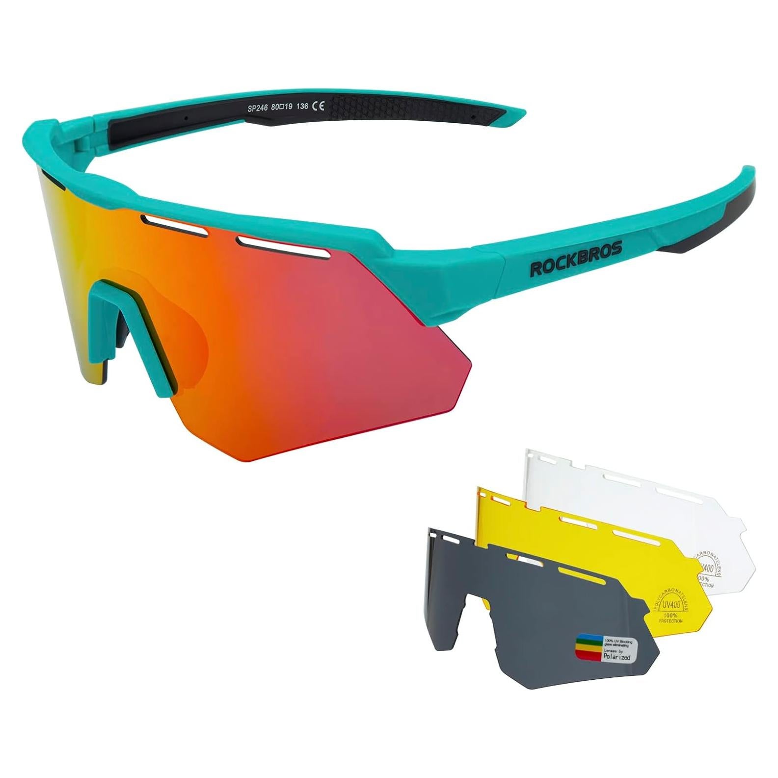 Gafas de Sol ROCKBROS Deportivas UV400 Intercambiables