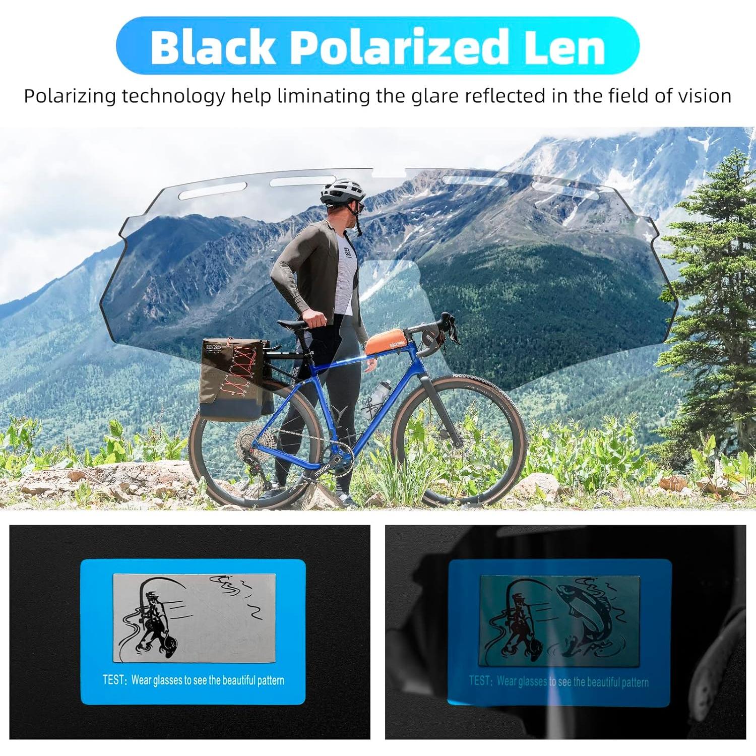 Gafas de Sol ROCKBROS Deportivas UV400 Intercambiables