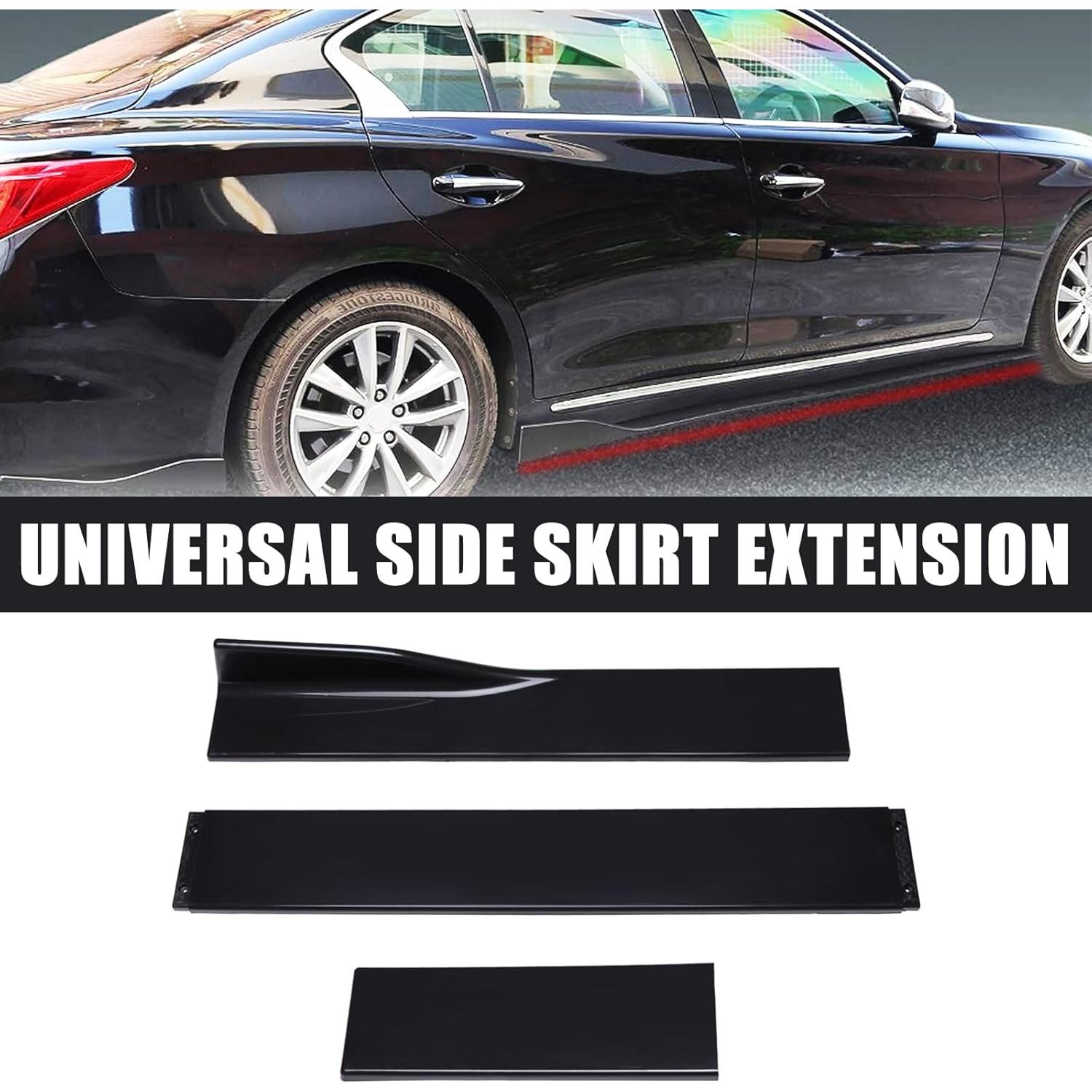 Faldones Laterales Universales DREAMOTOR 78.7" Negro ABS