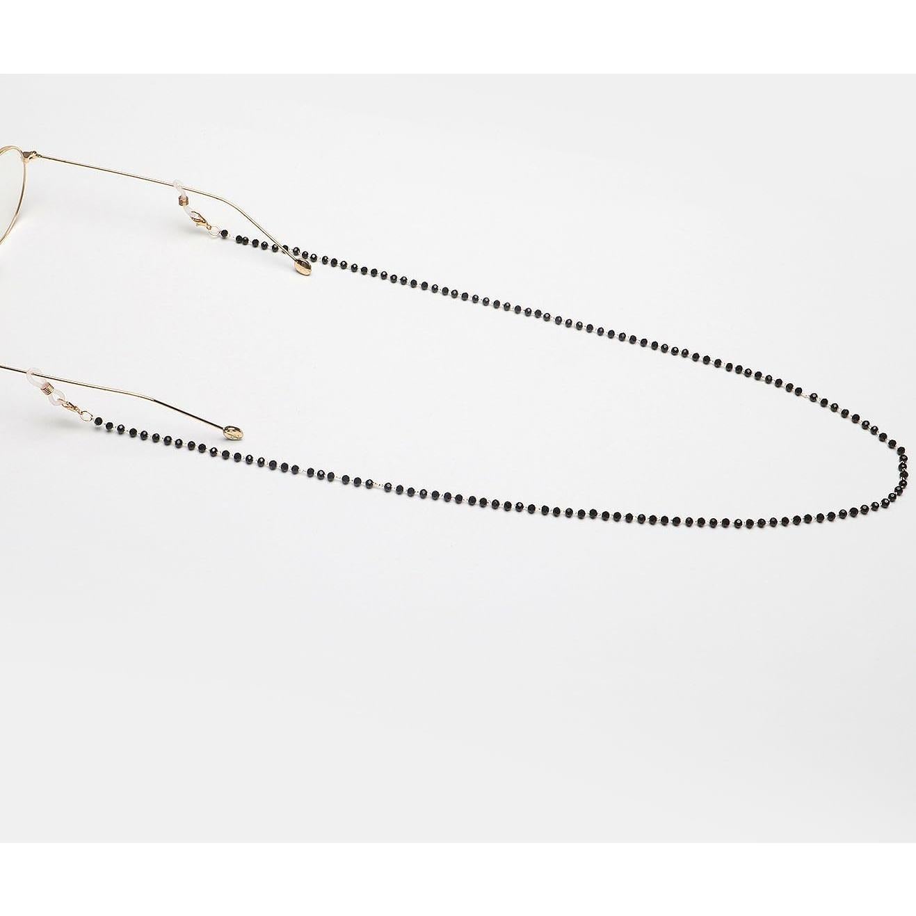 Cadena de Gafas para Mujeres Soporte de Cristal Natural