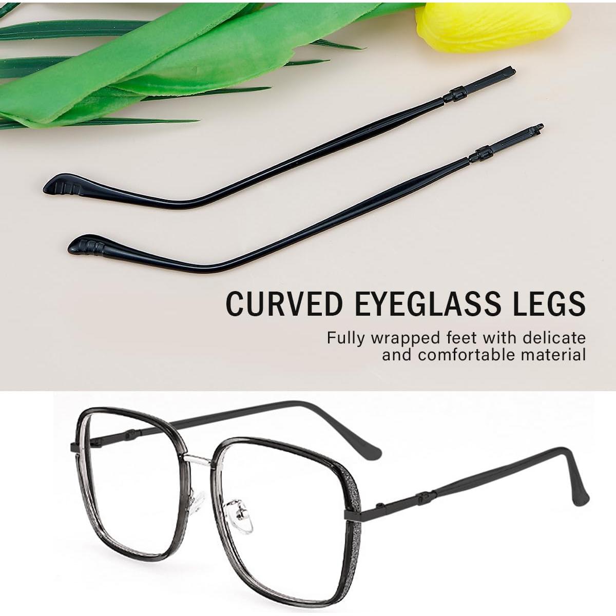 Brazos de Reemplazo para Gafas Metalicas LNQ Negro